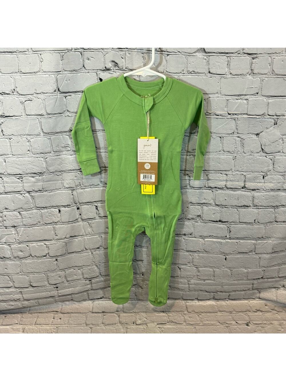 Goumi Green Zip Romper
